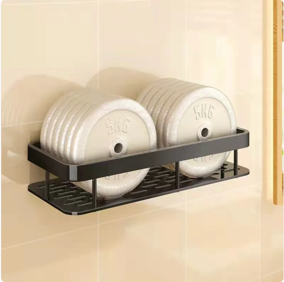 Bathroom Wall Storage Rack – No Drill Organizer