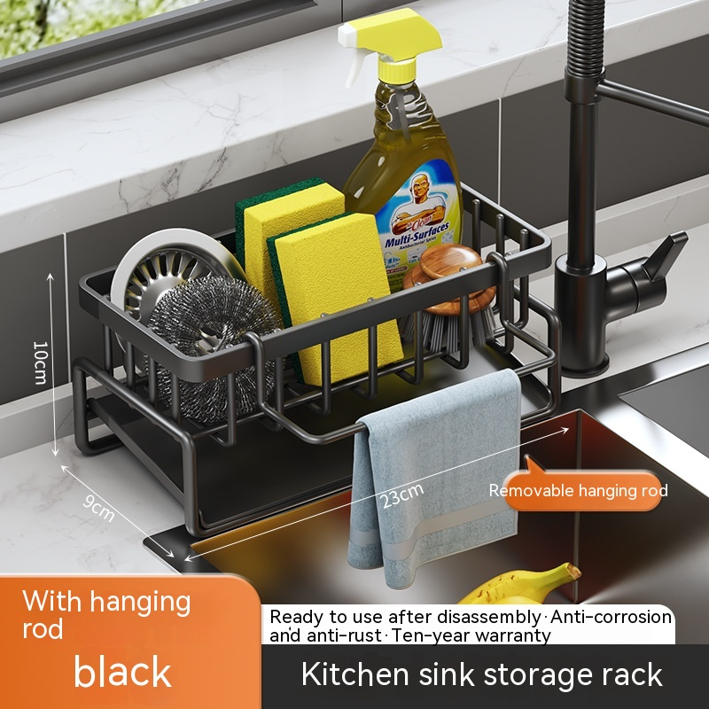 “Kitchen Sink Organizer Rack – Keep Your Counter Clutter-Free - Nae's Trend